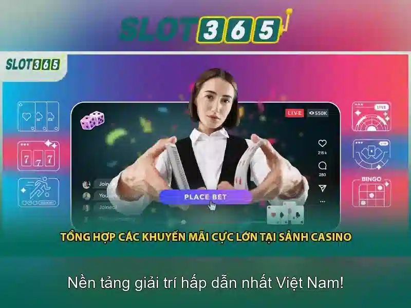 Các trò chơi nổi bật trên Slot365